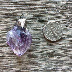 Amethyst Crystal Pendant